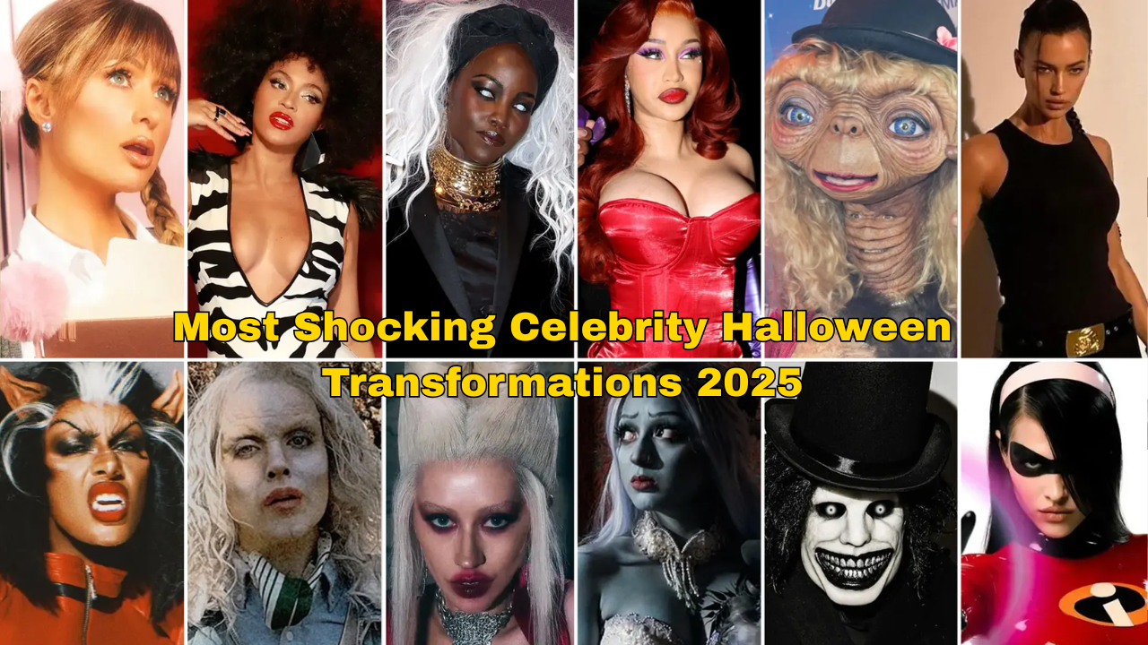 Most Shocking Celebrity Halloween Transformations 2025