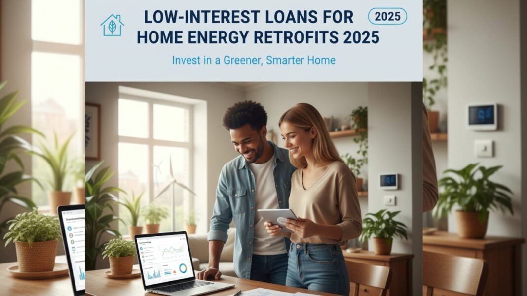 Low-Interest Loans for Home Energy Retrofits 2025