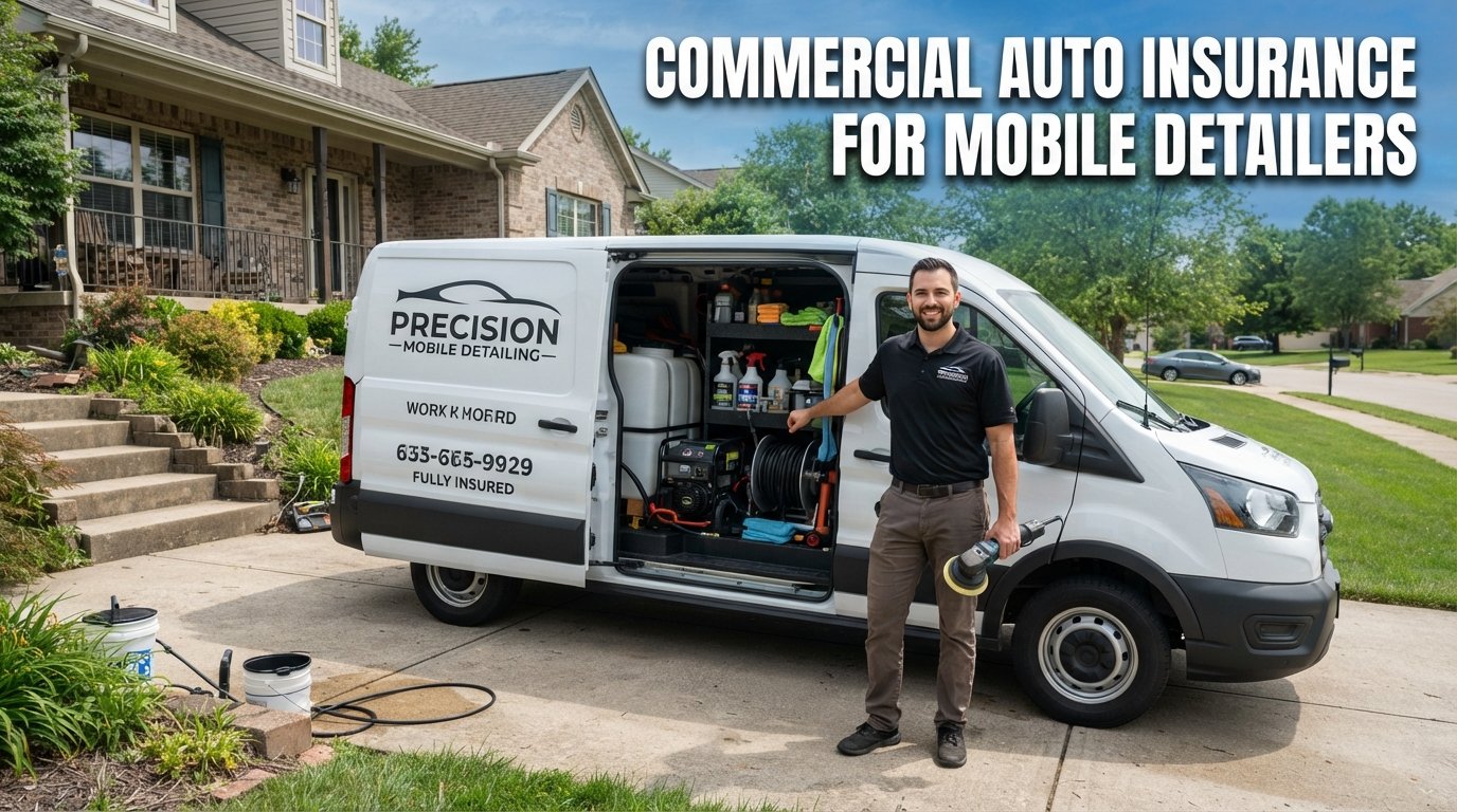 Commercial Auto Insurance for Mobile Detailers