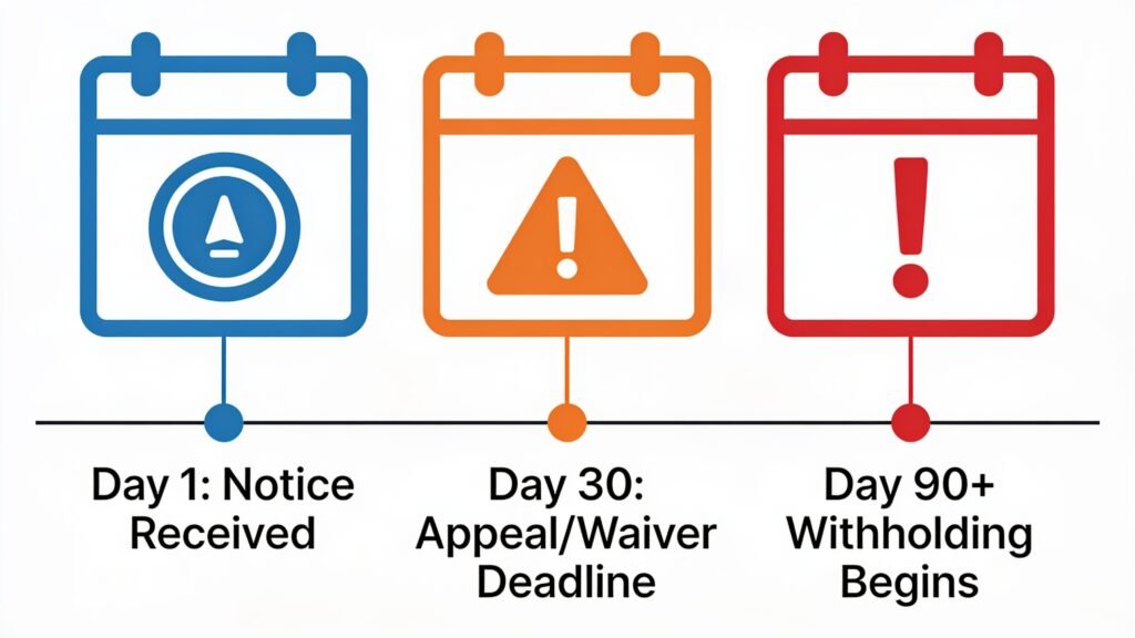 SSA 90-Day Deadlines