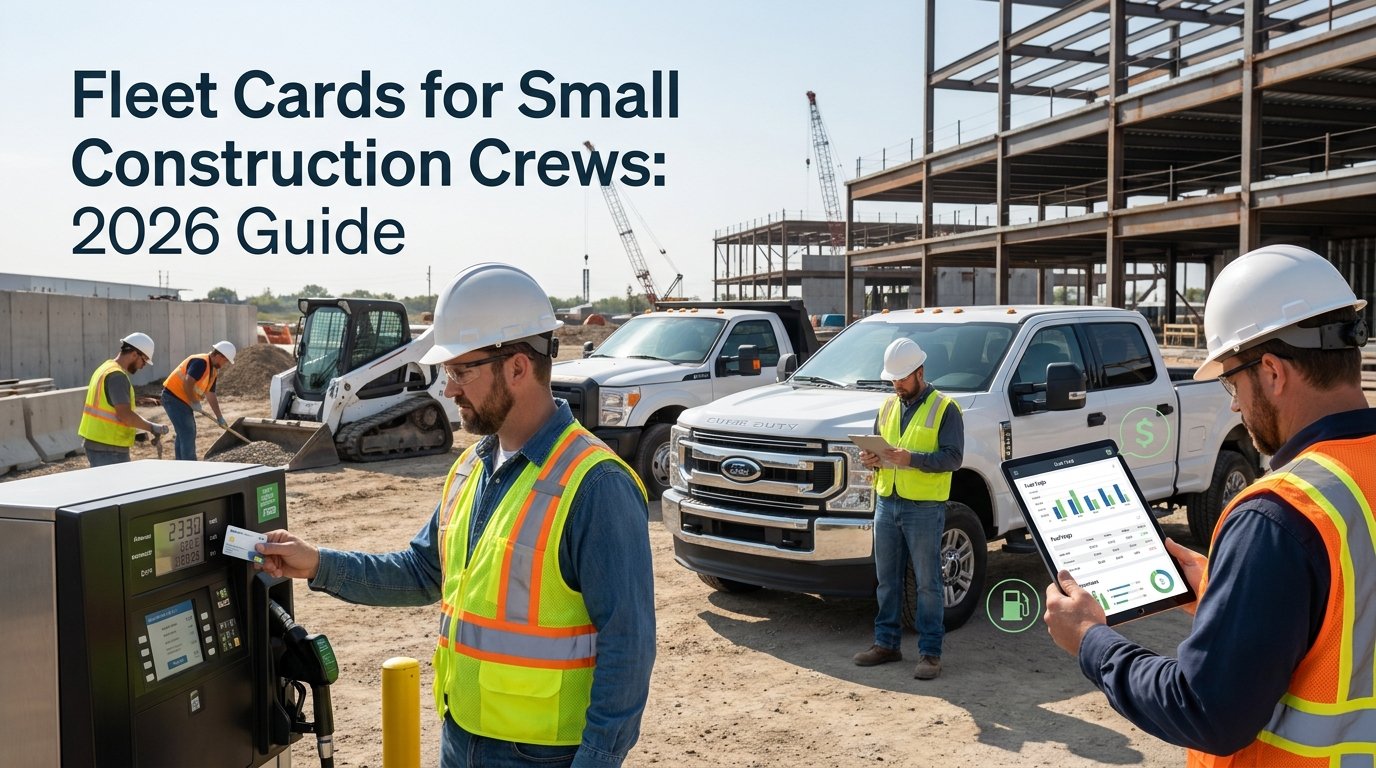 fleet cards for small construction crews