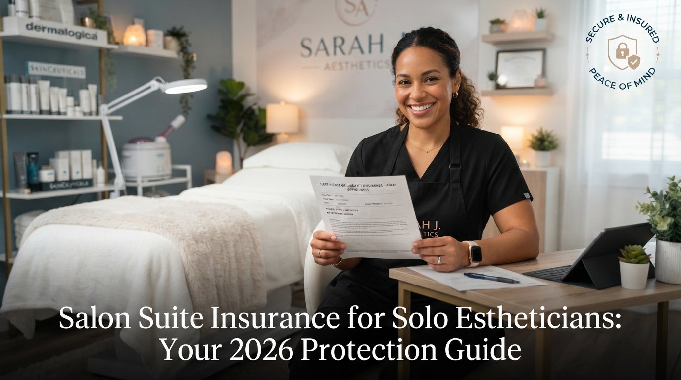 salon suite insurance for solo estheticians